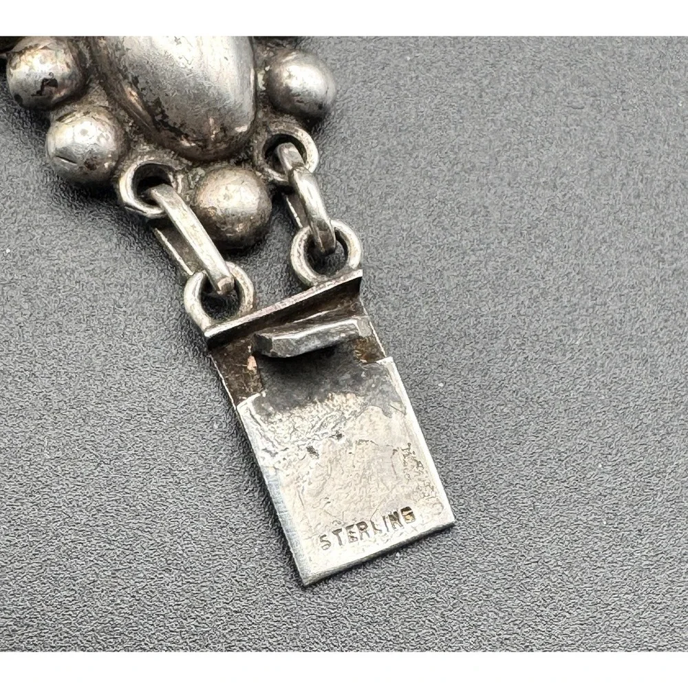 RRA Mexico D.F. Sterling Silver Link Bracelet 7